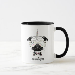 Pug Unicorn Be Unique Mug