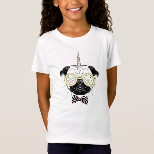 Pug Unicorn  Be Unique T_Shirt