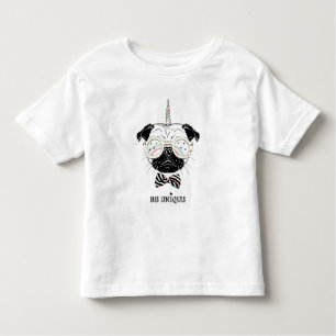 Pug Unicorn Be Unique Toddler T-shirt