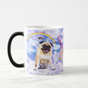 Pug unicorn - Cute pugicorn Color Morph Mug