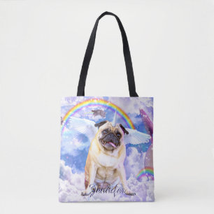 Pug unicorn - Cute pugicorn Tote Bag
