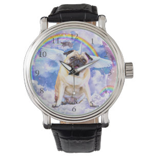 Pug unicorn - Cute pugicorn Watch