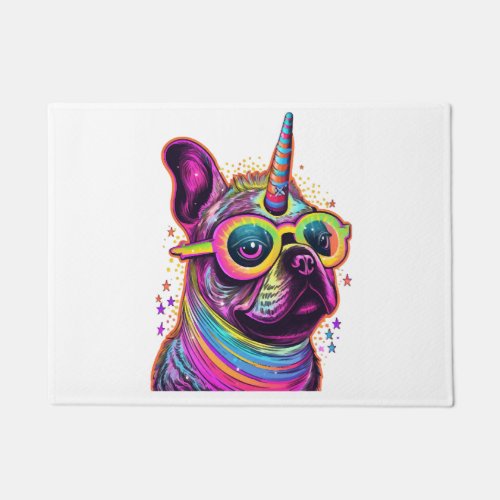 Pug Unicorn Horn Pugicorn Pug Owner Pug Lover Doormat