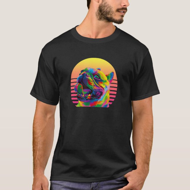 Pug Vintage Style     Idea   T-Shirt (Front)
