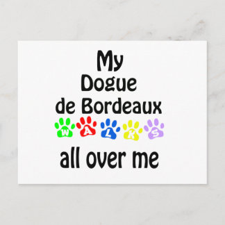 Pug Walks Design Postcard