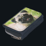 Pug Wallet<br><div class="desc">Cute face of a pug dog.</div>