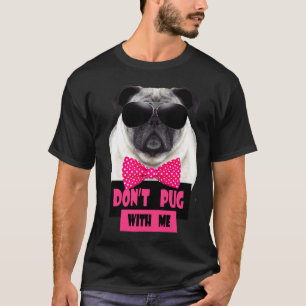 Pug Wearing Sunglasses And A Bow Tie Classic 446 T-Shirt