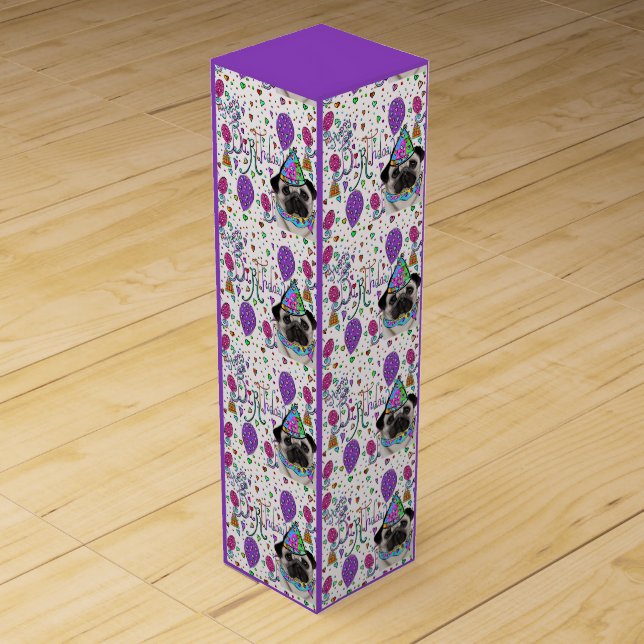 PUG WINE BOX (Front)