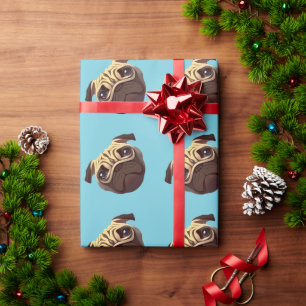 Pug Wrapping Paper