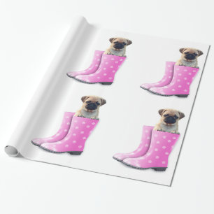 Pug Wrapping Paper