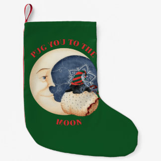 Pug you to the Moon Pug Lovers Christmas Stocking