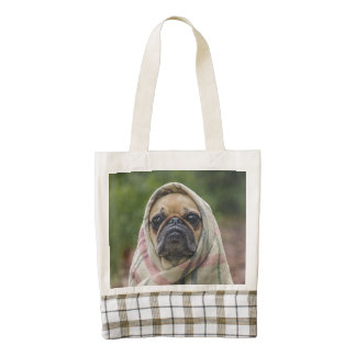 Pug Zazzle HEART Tote Bag
