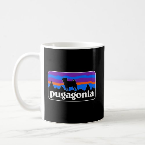 Pugagonia Pug Dog Funny Dog Coffee Mug
