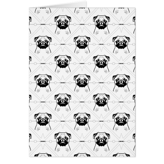 Pugcard Pattern (Front)