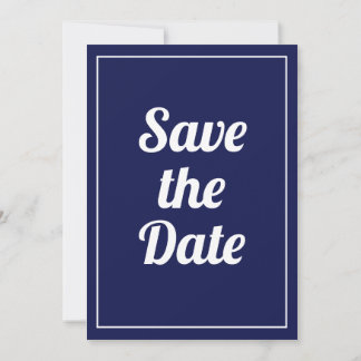 Puget Sound Vintage Map Wedding Save the Date Invi Invitation