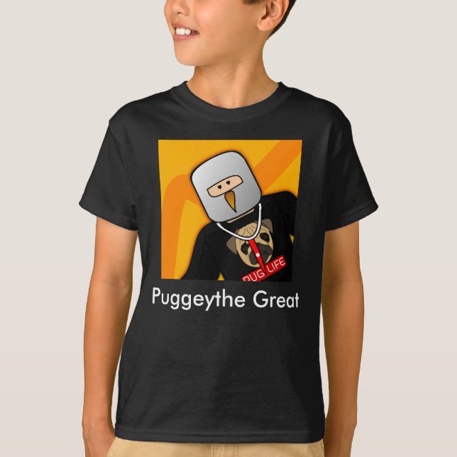 Puggeythe Great Marsh-mellow Kids T-Shirt (Front)