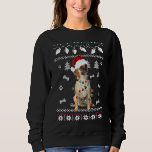 Puggle Christmas Dog Light Ugly Sweater