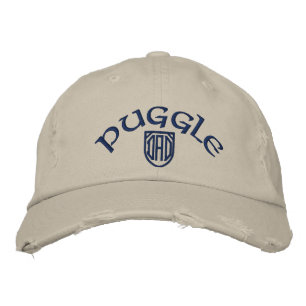 Puggle, DAD Embroidered Baseball Cap