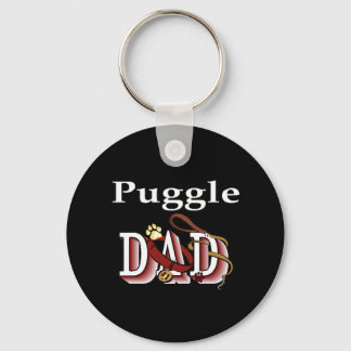 puggle dad Keychain
