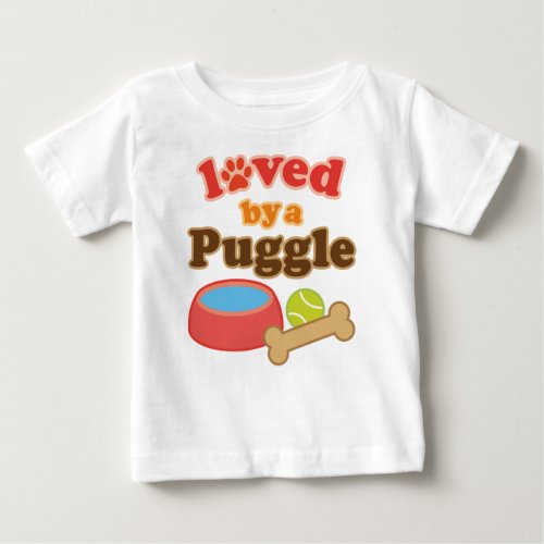 Puggle Dog Breed Gift Baby T_Shirt