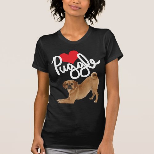 Puggle Dog Lover Funny Tshirts