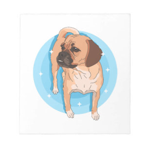 Puggle Dog Owner Puggles Lover Notepad