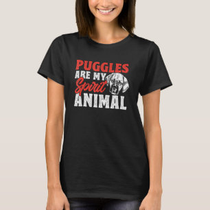 Puggle Graphic For Women Men Kids Puggle 6 T-Shirt