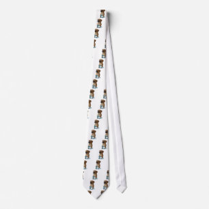 Puggle Lovers Gifts Neck Tie