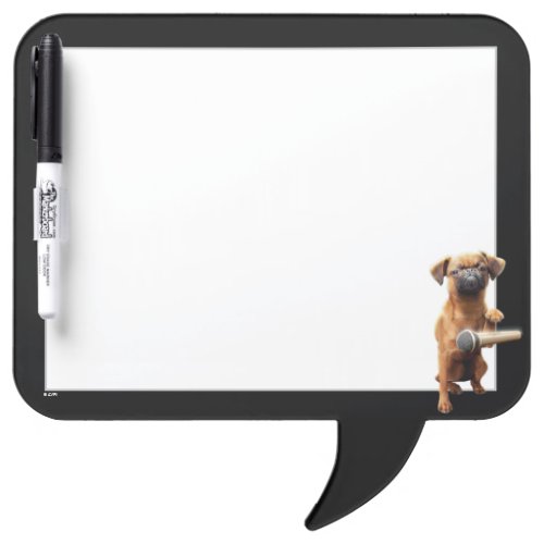 Puggle Mic Drop Dry Erase Board