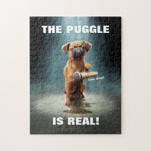 Puggle Mic Drop Jigsaw Puzzle