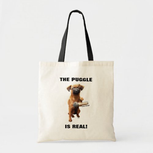 Puggle Mic Drop Tote Bag