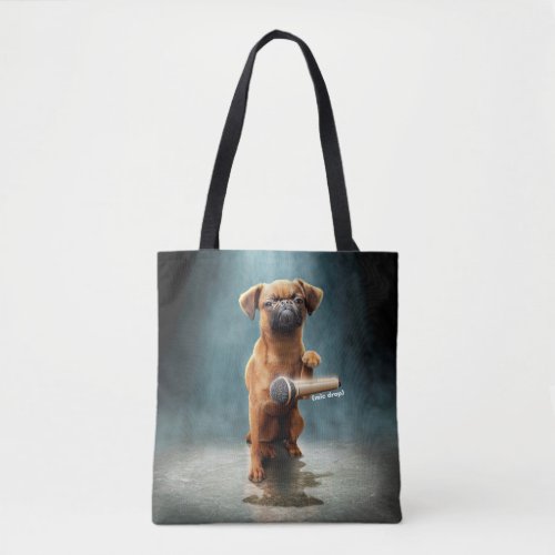 Puggle Mic Drop Tote Bag