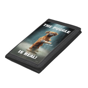 Puggle Mic Drop Tri-fold Wallet