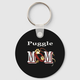 puggle mom Keychain