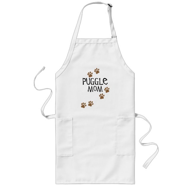 Puggle Mom Long Apron (Front)
