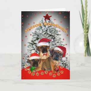 Puggle Season Greetings Cards