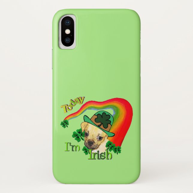 Puggle St Patricks Day Case-Mate iPhone Case (Back)