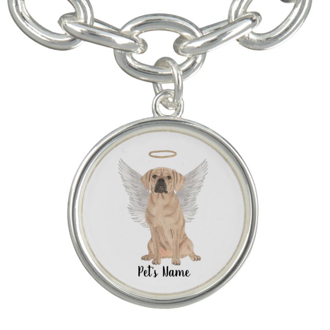 Puggle Sympathy Memorial Bracelet (Design)