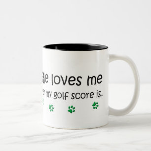 Puggle Two-Tone Coffee Mug