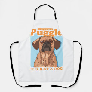 Puggles Dog Owner It's A Puggle Copy Apron