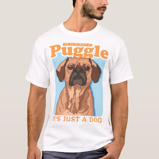Puggles Dog Owner It's A Puggle Copy T-Shirt (Front)