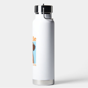 Puggles Dog Owner It's A Puggle Copy Water Bottle