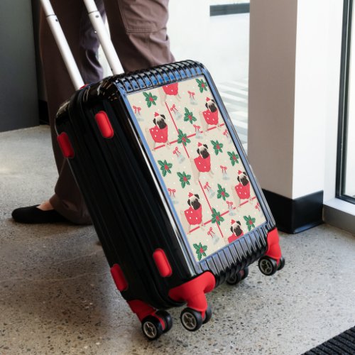 Puggy Christmas Carry_On Luggage