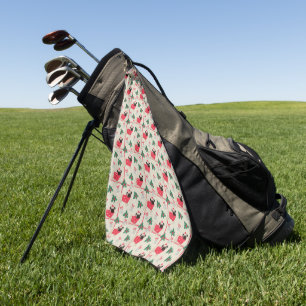 Puggy Christmas Golf Towel