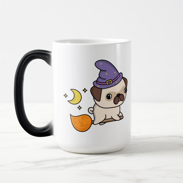 Puggy Witch Mug (Left)