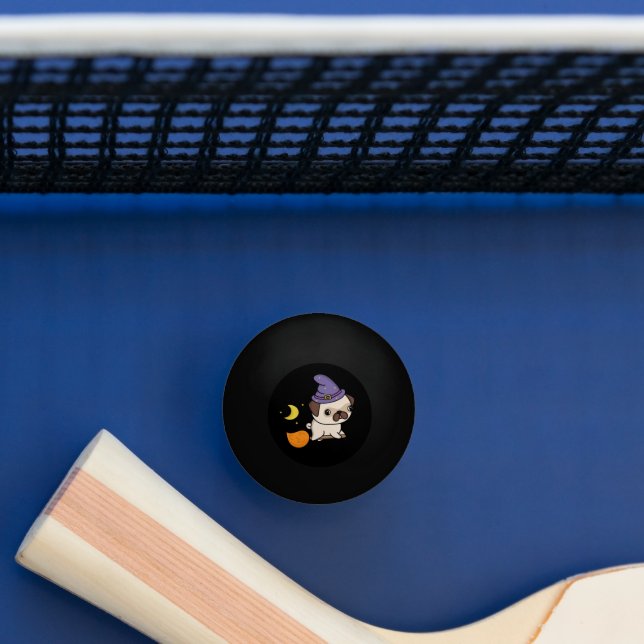 Puggy Witch Ping Pong Balls (Table)