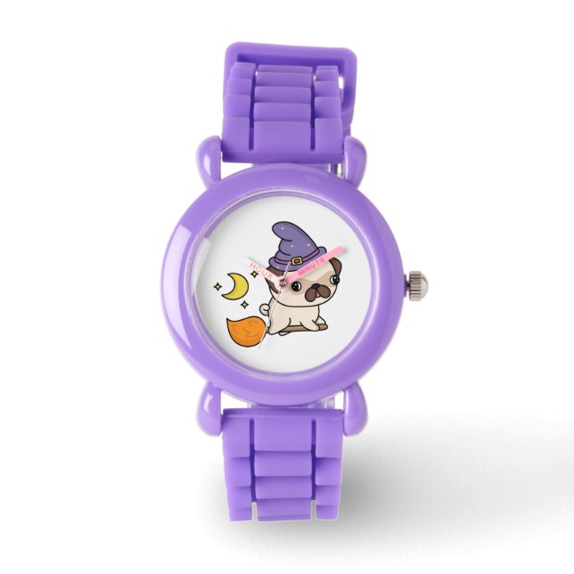 Puggy Witch Watch (Front)