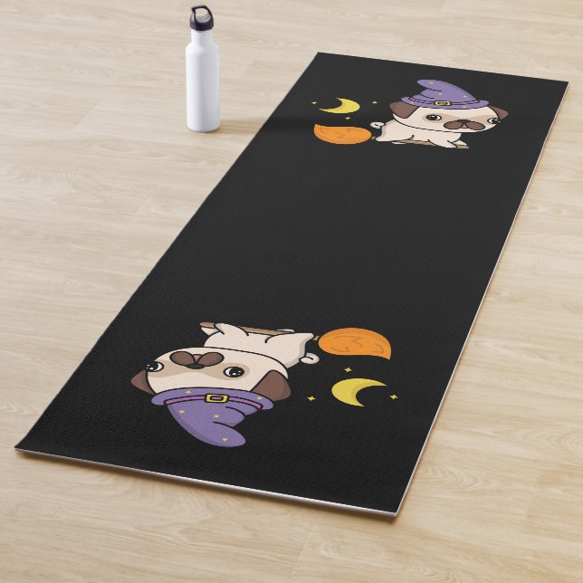Puggy Witch Yoga Mat (In Situ)