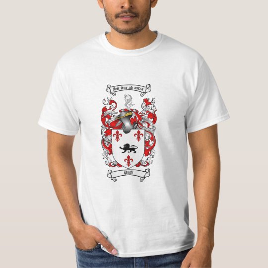 Pugh Family Crest - Pugh Coat of Arms T-Shirt | Zazzle.com