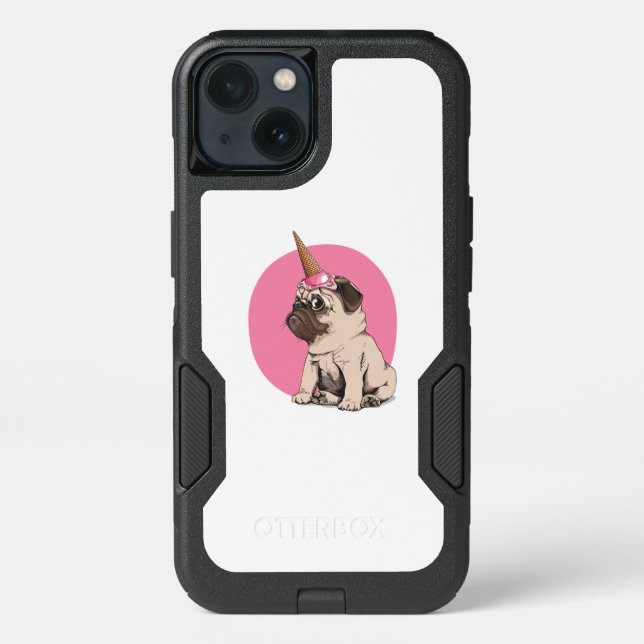 Pugicorn Otterbox iPhone Case (Back)